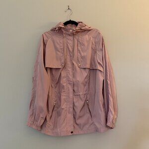 Cavalini Wind Rain Hooded Jacket Mauve 3X